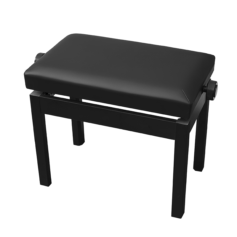 Original black height-adjustable piano stool from Meijia